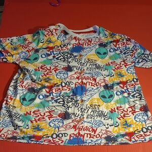 Alien Graphic T-Shirt By Eighty 8  Brand